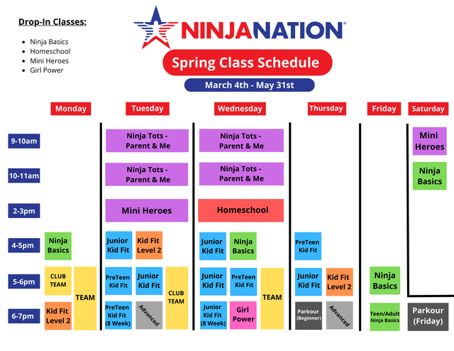 Class Schedule